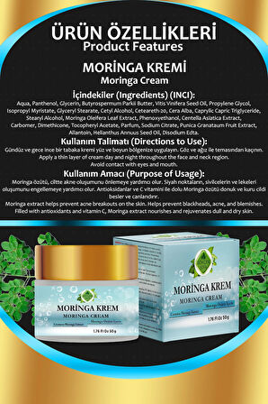 Moringa Nemlendirici Krem