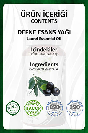 Defne Yağı (LAUREL ESSENTİAL OİL) 10 Ml.