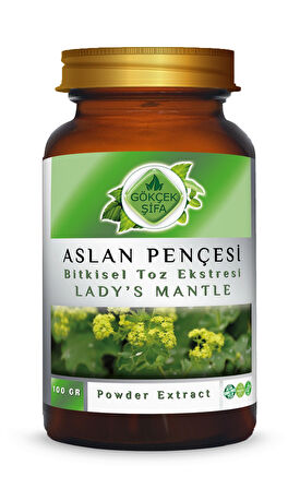 Aslan Pençesi Toz Ekstresi 100 Gr. Cam Kavanoz