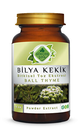 Bilya Kekik Toz Ekstresi 70 gr. Cam Kavanoz
