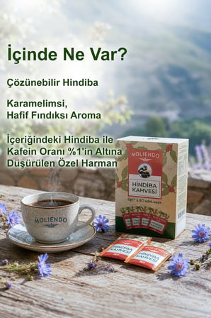 Moliendo Hindiba Kahvesi 60 Tek İçimlik Paket 120 g	