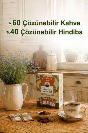 Moliendo Hindiba Kahvesi 60 Tek İçimlik Paket 120 g	