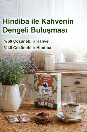 Moliendo Hindiba Kahvesi 60 Tek İçimlik Paket 120 g	