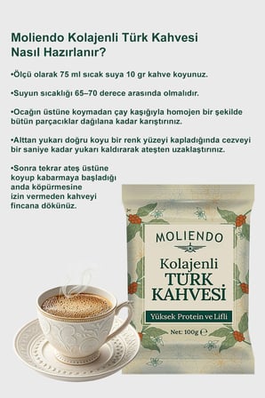 Moliendo Kolajenli Türk Kahvesi 100 g