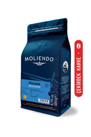 Moliendo Ethiopia Yirgacheffe Yöresel Kahve ( Çekirdek Kahve ) 250 G.