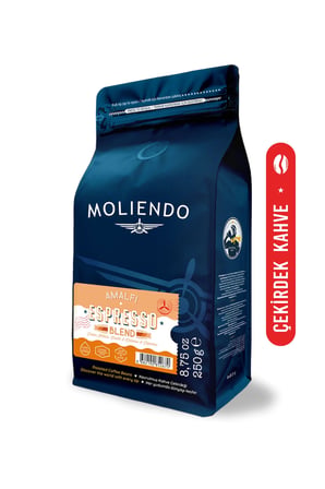 Moliendo Amalfi Espresso Blend Kahve ( Çekirdek Kahve ) 250 G.