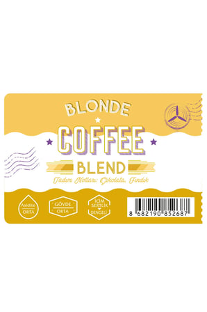 Moliendo Blonde Coffee Blend Kahve ( Çekirdek Kahve ) 250 G.