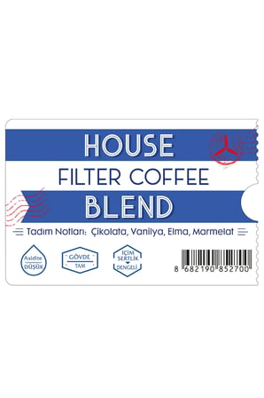 Moliendo House Blend Filtre Kahve ( Çekirdek Kahve ) 250 G.