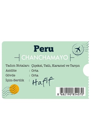 Moliendo Peru Chanchamayo Yöresel Kahve ( Çekirdek Kahve ) 1000 G.