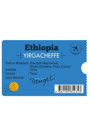 Moliendo Ethiopia Yirgacheffe Yöresel Kahve ( Çekirdek Kahve ) 1000 G.