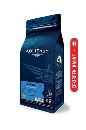 Moliendo Ethiopia Yirgacheffe Yöresel Kahve ( Çekirdek Kahve ) 1000 G.