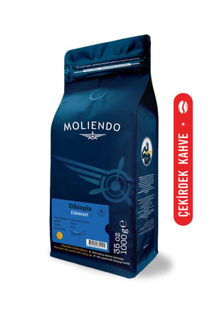 Moliendo Ethiopia Djimmah Yöresel Kahve ( Çekirdek Kahve ) 1000 G.