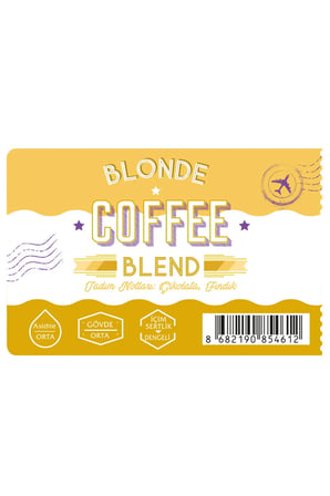 Moliendo Blonde Coffee Blend Kahve ( Çekirdek Kahve ) 1000 G.