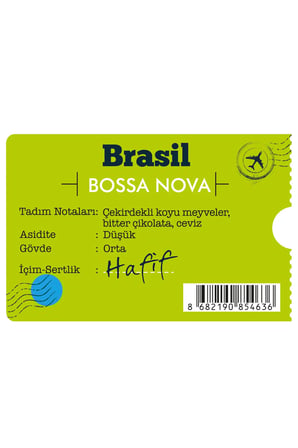 Moliendo Brasil Bossa Nova Yöresel Kahve ( Çekirdek Kahve ) 1000 G.