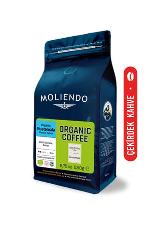 Moliendo Organic Guatemala Shb Yöresel Kahve ( Çekirdek Kahve ) 250 G.