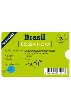 Moliendo Brasil Bossa Nova Yöresel Kahve ( Öğütülmüş Filtre Kahve ) 1000 G.