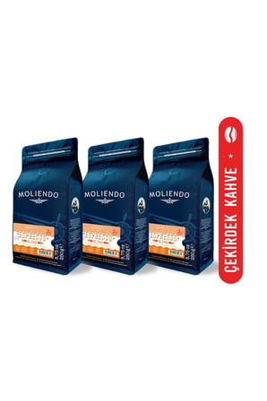 Moliendo Amalfi Espresso Blend Kahve Avantaj Paketi (ÇEKİRDEK KAHVE) 3*250 G
