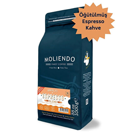 Moliendo Amalfi Espresso Blend Kahve (Espresso Öğütülmüş Kahve) 1000 g