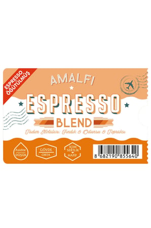 Moliendo Amalfi Espresso Blend Kahve (Espresso Öğütülmüş Kahve) 1000 g