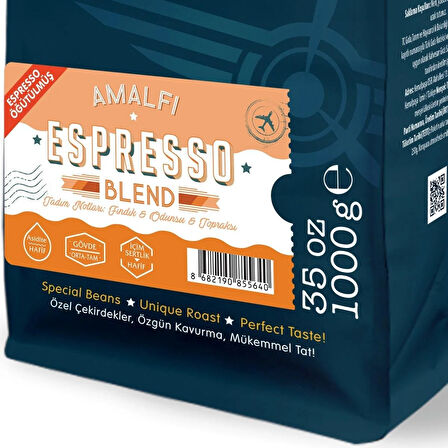 Moliendo Amalfi Espresso Blend Kahve (Espresso Öğütülmüş Kahve) 1000 g