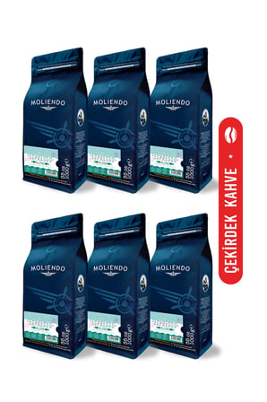 Moliendo Ravello Espresso Blend Kahve Avantaj Paketi (ÇEKİRDEK KAHVE) 6*1000 g