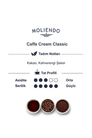Moliendo Professional Caffe Crema Classic (Çekirdek Kahve) 1000 g