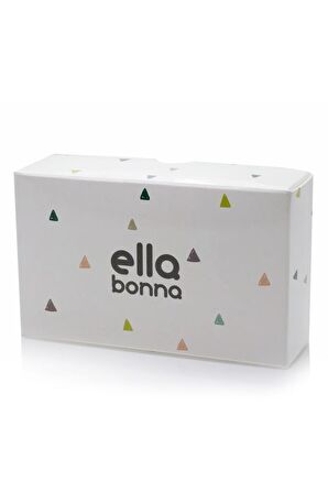 Ella Bonna Kaydırmaz Taban, Bebek Pandufu, İlkadım Ev Patiği, Terletmeyen Organik Pamuk Astarlı