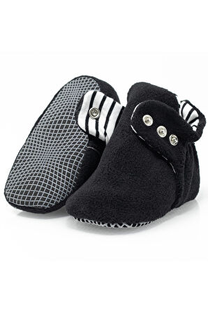 Kaydırmaz Taban Bebek Çocuk Polar Ev Pandufu