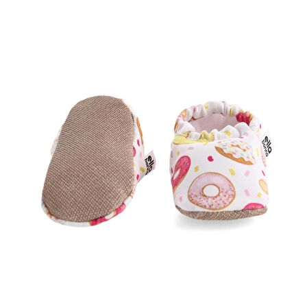 Donat Organik Pamuk Ev Kreş Ayakkabısı Patik