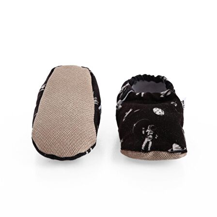 Astronot  Organik Pamuk Ev Kreş Ayakkabısı Patik