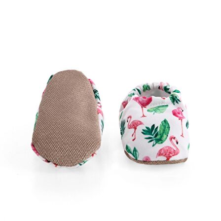 Filamingo Organik Pamuk Ev Kreş Ayakkabısı Patik