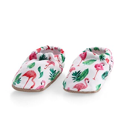 Filamingo Organik Pamuk Ev Kreş Ayakkabısı Patik