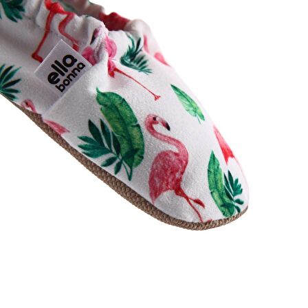 Filamingo Organik Pamuk Ev Kreş Ayakkabısı Patik