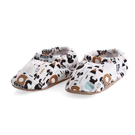 Viking Organik Pamuk Ev Kreş Ayakkabısı Patik