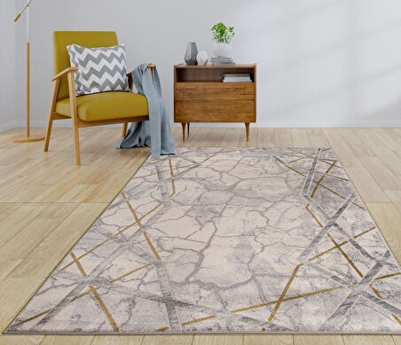 Home Dream Cresta Gri Gri Modern Halı CRS004
