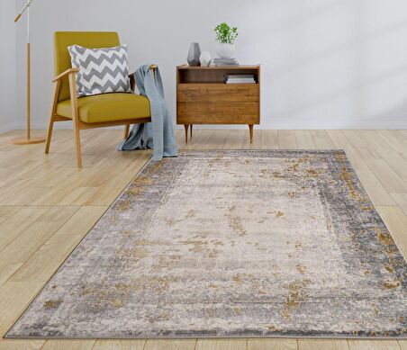 Home Dream Cresta Gri Gri Modern Halı CRS005