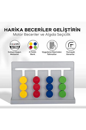 Master Abacus Rubik Abaküs Montessori Zeka Oyunu Dijital Oyun Kartları Ile Destekli