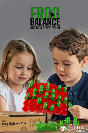 Kurbağa Denge Ebeveyn Çocuk Etkileşimi Oyunu Eğitici Oyuncak Kutu Oyunu