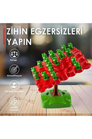 Kurbağa Denge Ebeveyn Çocuk Etkileşimi Oyunu Eğitici Oyuncak Kutu Oyunu