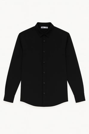 Flex Slim Fit Yumuşak Kolay Ütü Nefes Alan Erkek Gömlek