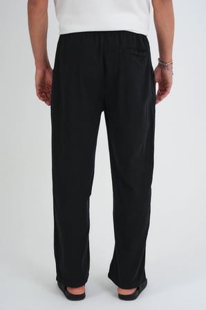 Comforted Erkek Keten Görünüm Rahat Pantolon Bol Paça Yeni Sezon