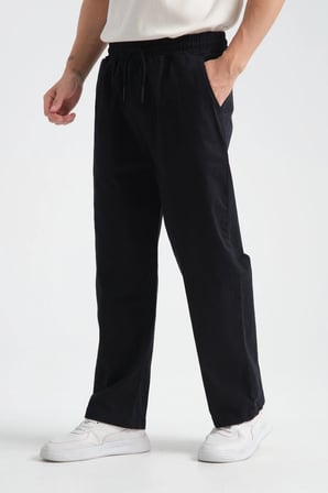 Calmfit Erkek Baggy Kalın Beli Lastikli Pantolon