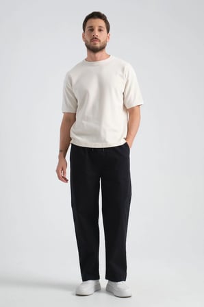 Calmfit Erkek Baggy Kalın Beli Lastikli Pantolon