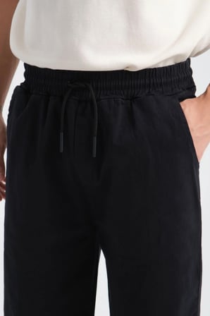 Calmfit Erkek Baggy Kalın Beli Lastikli Pantolon