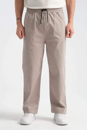 Calmfit Erkek Baggy Kalın Beli Lastikli Pantolon