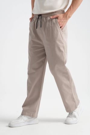 Calmfit Erkek Baggy Kalın Beli Lastikli Pantolon