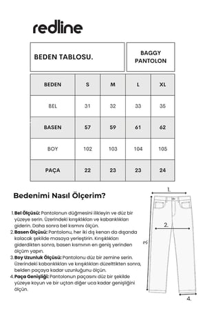 Calmfit Erkek Baggy Kalın Beli Lastikli Pantolon