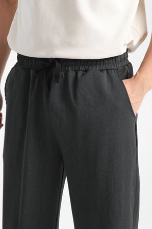 Ferith Erkek Baggy Kalıp Kumaş Pantolon
