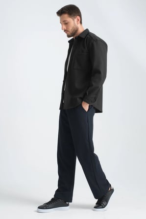 Erkek Regular Fit Kışlık Kaşe Gömlek