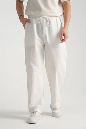 Era Baggy Fit Yazlık Rahat İnce Pantolon